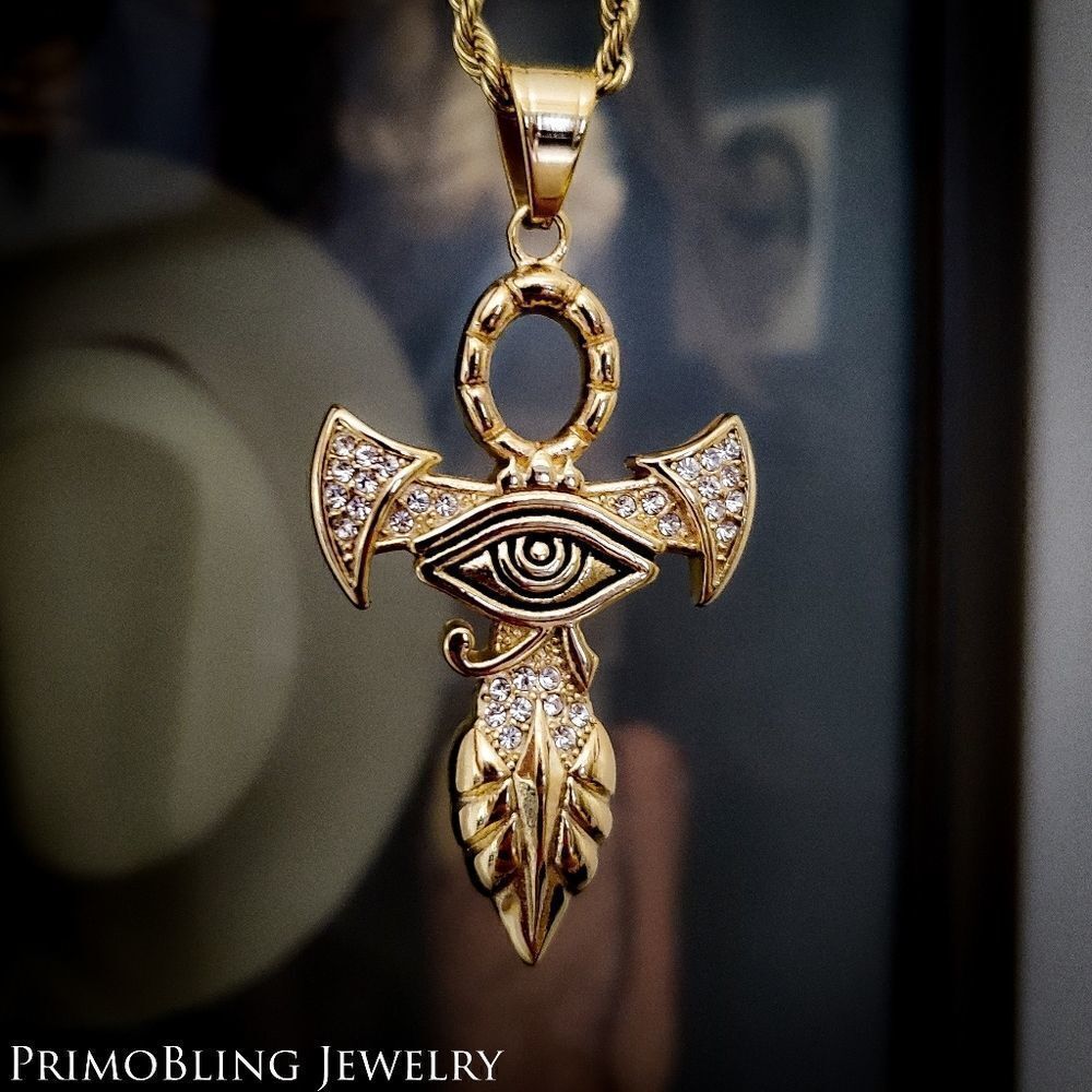Eye of horus Ankh Necklace